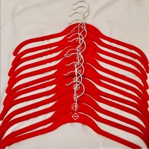 Joy Mangano 12 Shirts Red Hangers